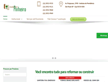 Tablet Screenshot of madeiraspinheiro.com.br